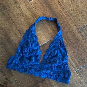 Free People bralette navy